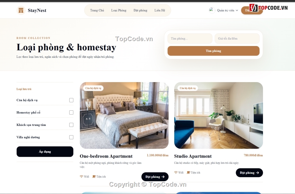 đặt phòng khách sạn,web đặt phòng,website
